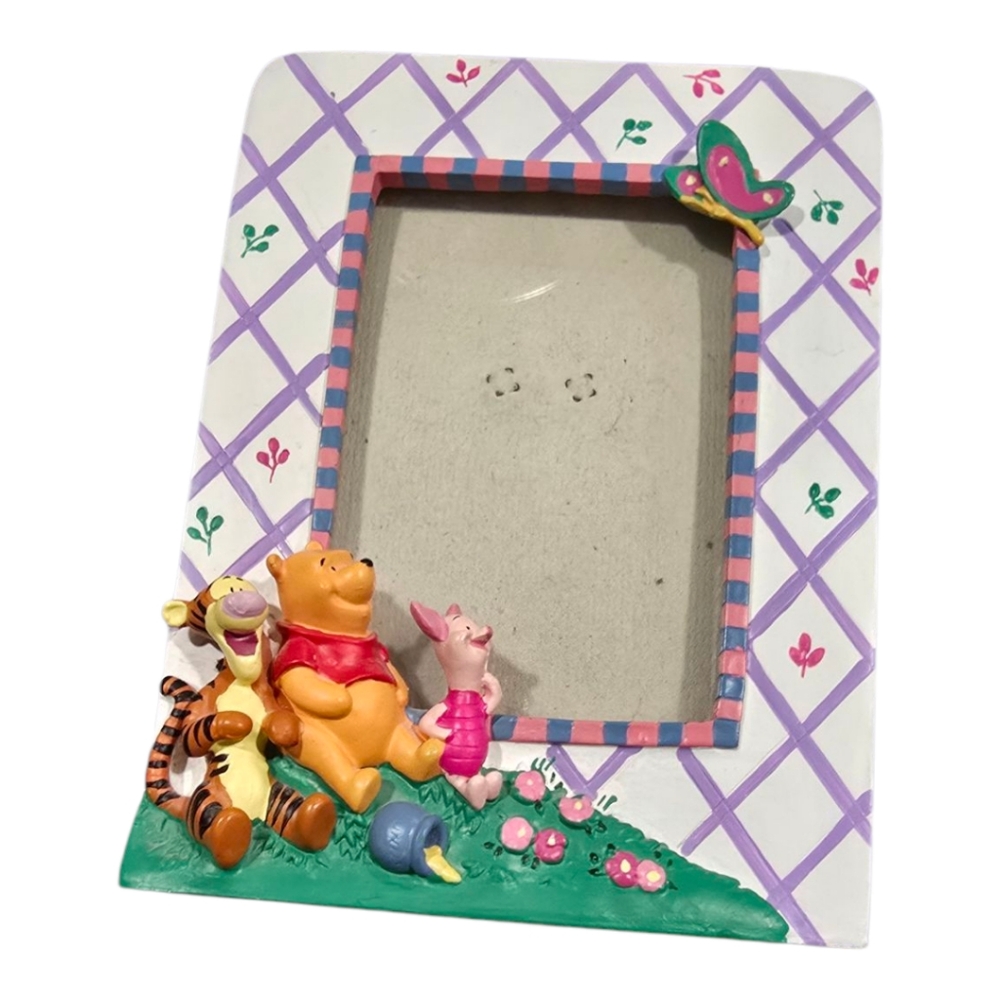 Disney‎ Winnie the Pooh Piglet Tiger Picture Frame - Multicolor 4 X 6 Stepping S